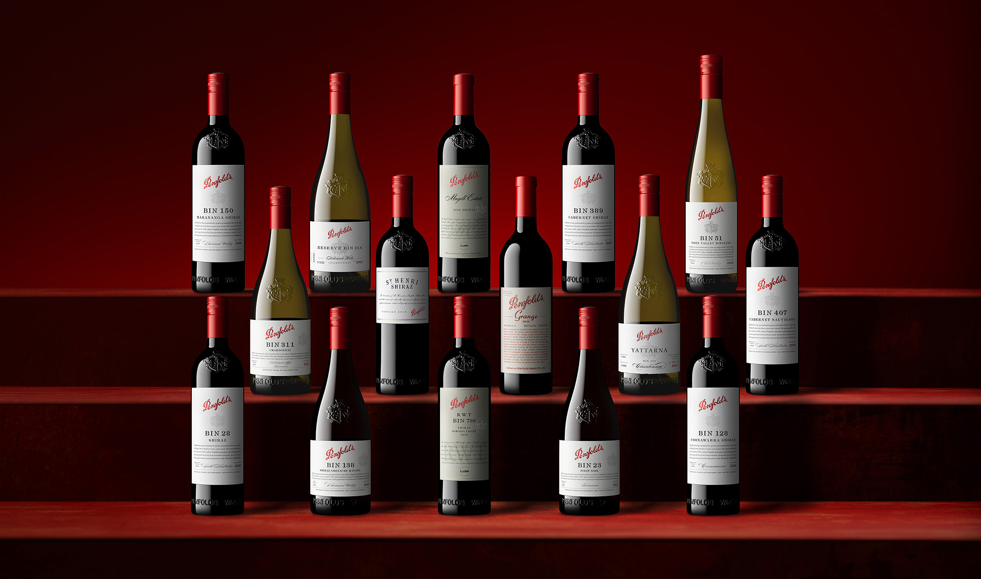 Penfolds Weinkollektion - Verkostungsnotizen